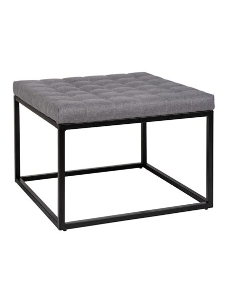 Hocker mit Polster Amandola, 59 x 45,5 x 59 cm, belastbar bis zu 120 kg Wenko,