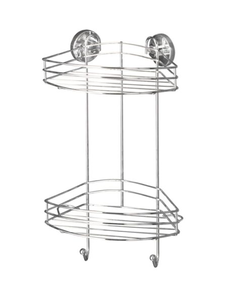 Vacuum-Loc® Eckregal 2 Etagen, Befestigen ohne bohren Wenko,